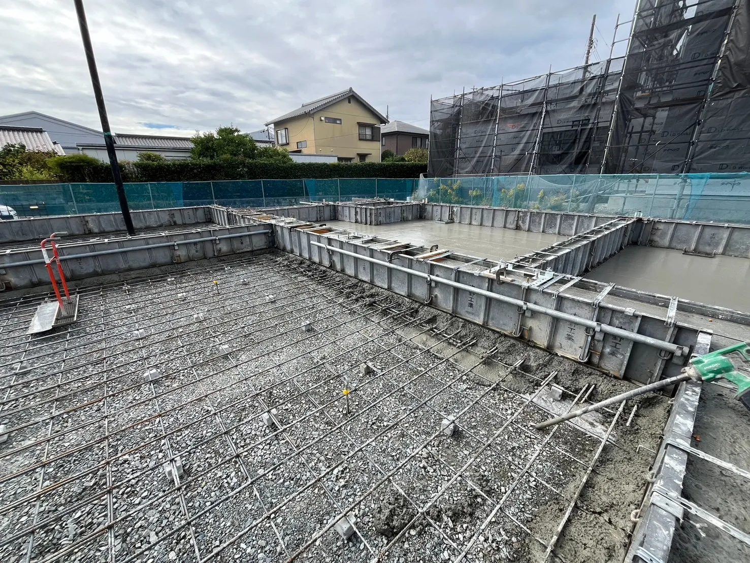 住宅基礎一体打設 防府